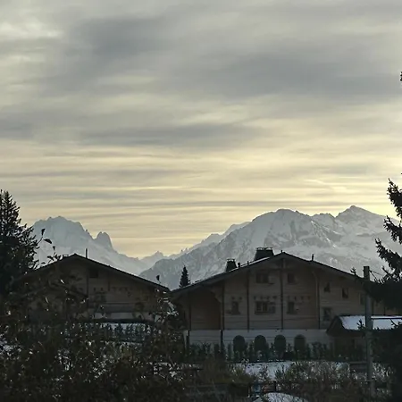 Central Flat In Villars Sur Ollon, Amethyste, For 4, With Two Double Beds, Balcony And 75M To Ski-Train Exterior foto